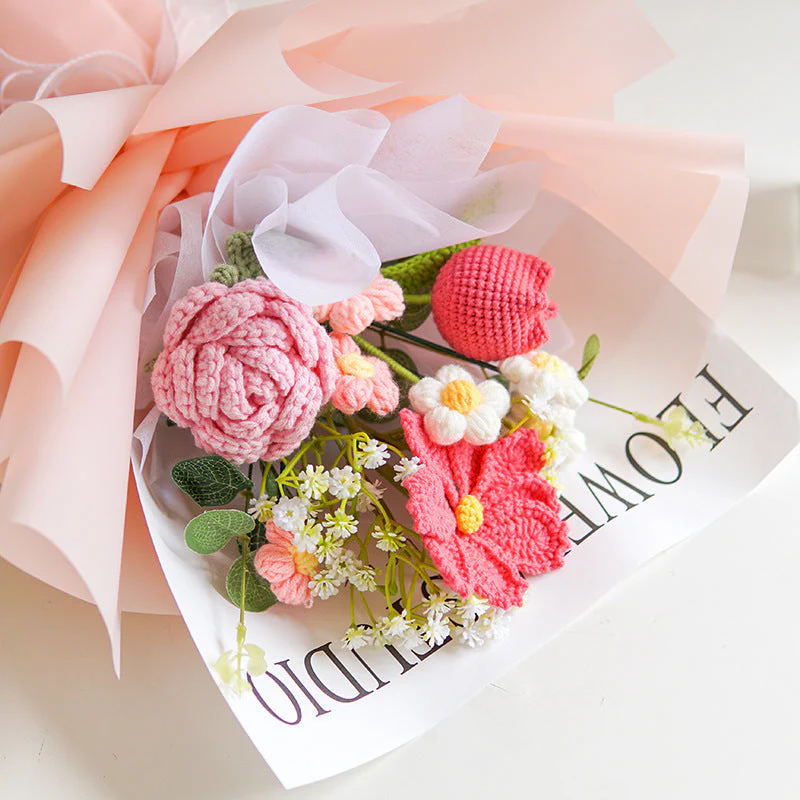💕Mother's Day Special Sale 40% OFF!💕Handmade Delicate Crochet Flower Bouquet - Image 11