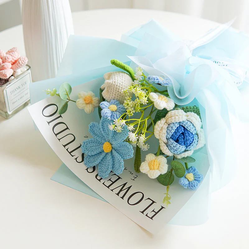 💕Mother's Day Special Sale 40% OFF!💕Handmade Delicate Crochet Flower Bouquet - Image 12