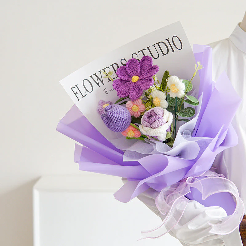 💕Mother's Day Special Sale 40% OFF!💕Handmade Delicate Crochet Flower Bouquet - Image 13