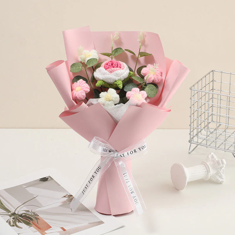 💕Mother's Day Special Sale 40% OFF!💕Handmade Delicate Crochet Flower Bouquet - Image 4