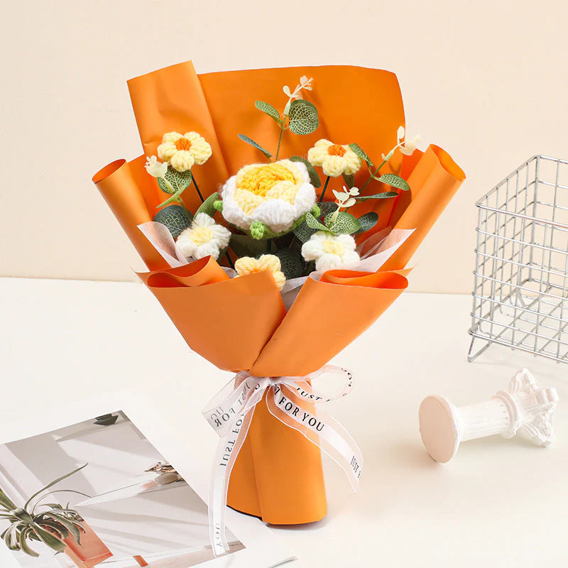 💕Mother's Day Special Sale 40% OFF!💕Handmade Delicate Crochet Flower Bouquet - Image 5