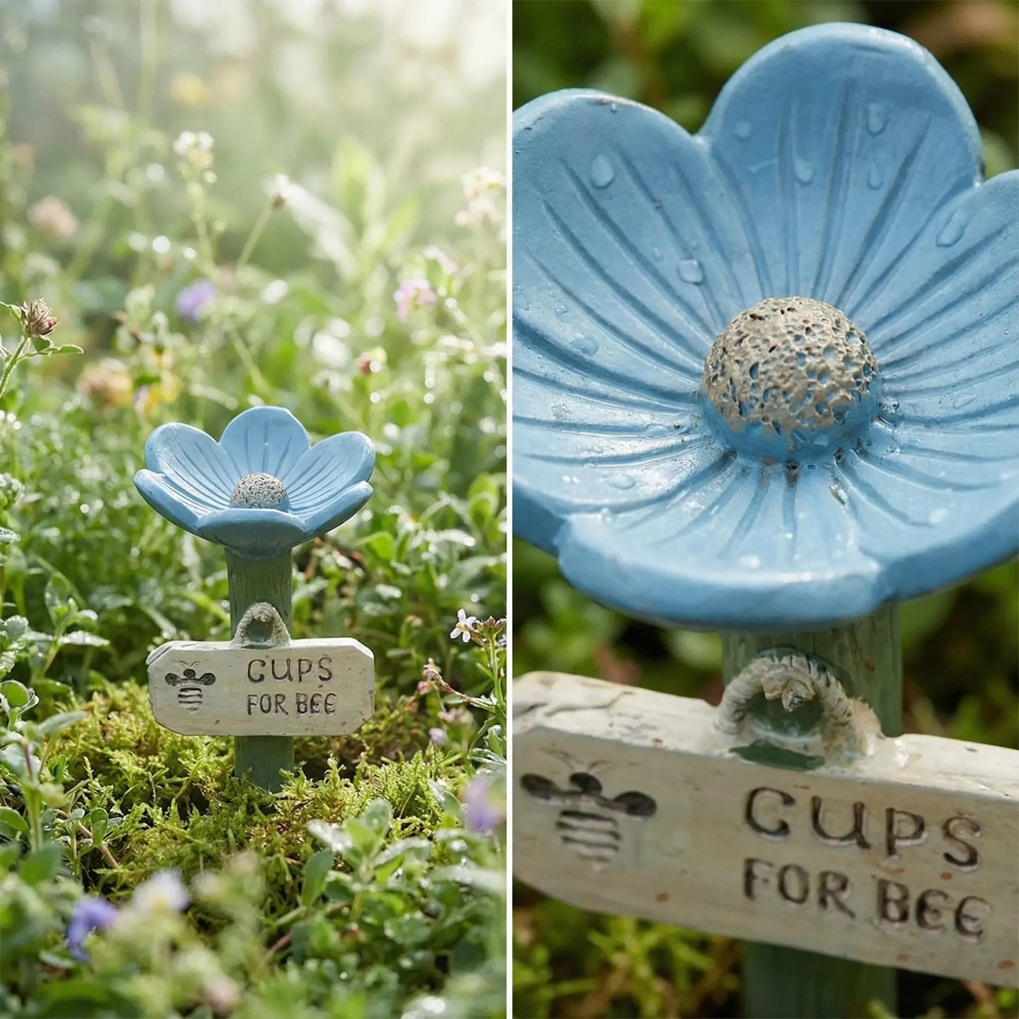 ⏳Limited-time 50% off🐝Flower-Shaped Bee Watering Station💧 - Image 5